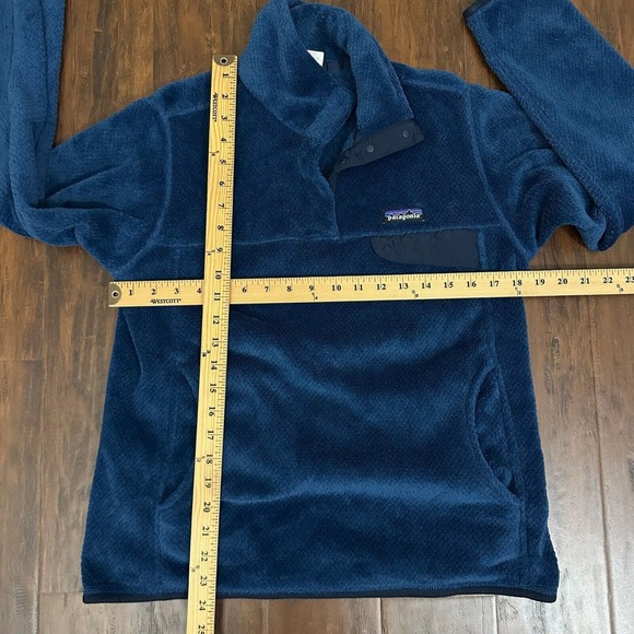 PATAGONIA W's Re-Tool Snap-T Fleece Pullover in Blue - Picture 7 of 7